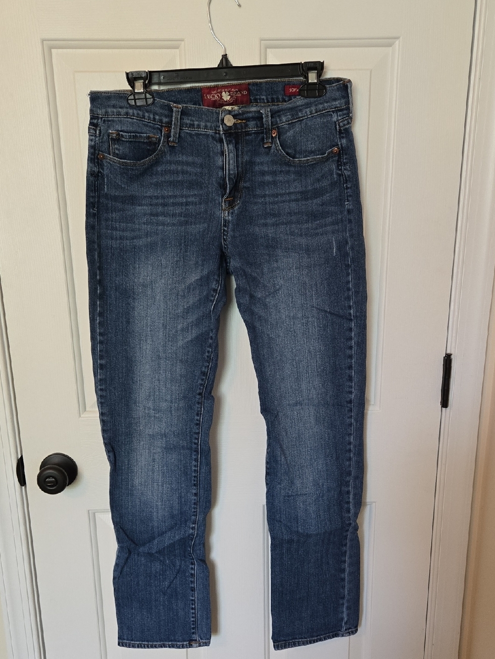Lucky Brand Sofia Straight Dark Blue Women’s Jeans Size 10/30 R